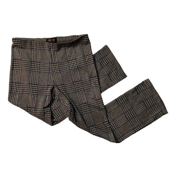 Truth Republic Womens Size M Plaid Houndstooth Knit Pants Academia Checker Retro - Picture 5 of 12